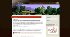 Desktop Screenshot of ojaihistory.com