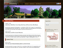 Tablet Screenshot of ojaihistory.com